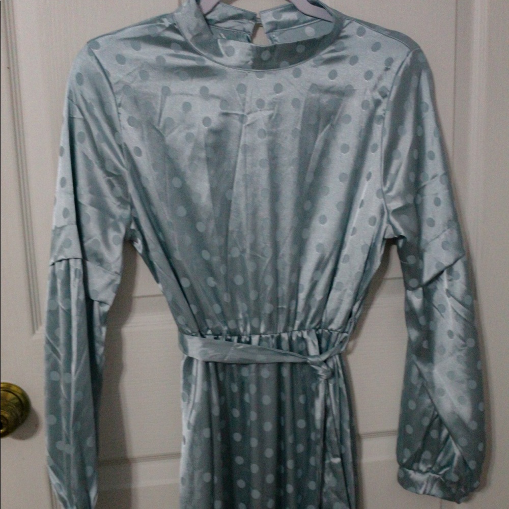 •NWOT blue dress•